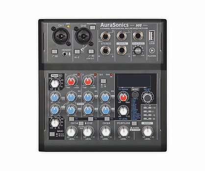 AuraSonics K4 компактный микшерный пульт в Бахчисарае