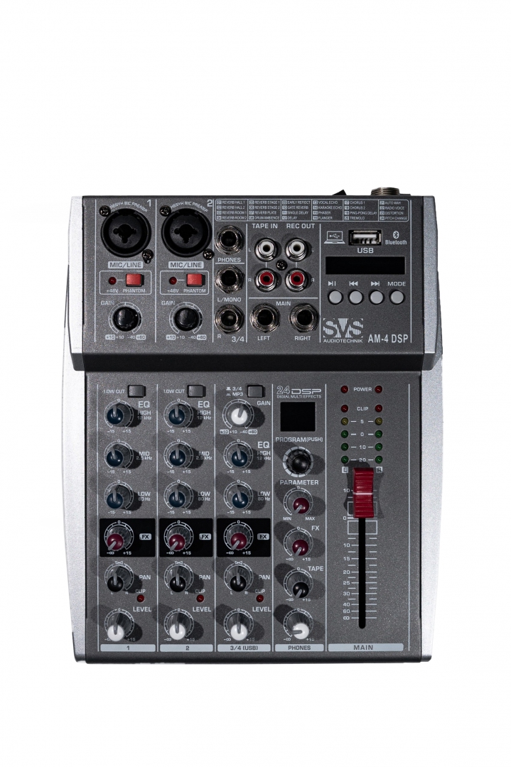 SVS Audiotechnik mixers AM-4 DSP Аналоговый микшерный пульт, 4-канала в Бахчисарае