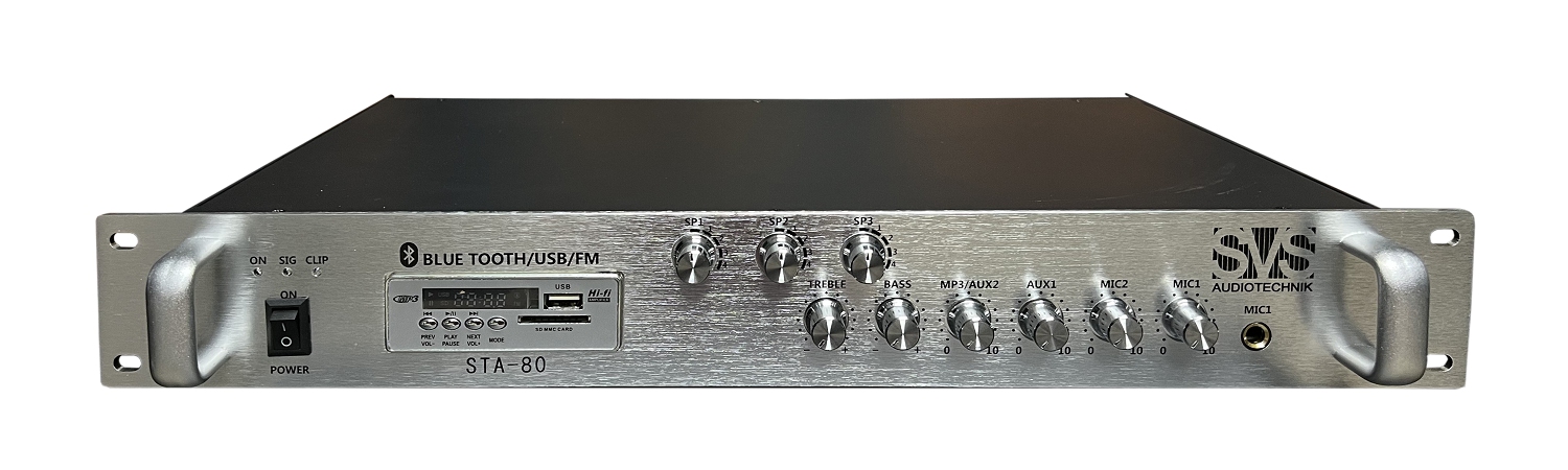 SVS Audiotechnik STA-80 Микшер-усилитель для систем Public Address в Бахчисарае