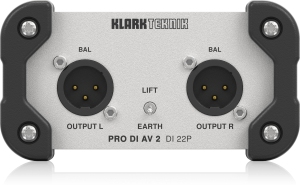 Klark Teknik DI 22P пассивный стерео директ-бокс в Бахчисарае