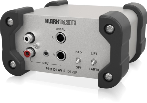 Klark Teknik DI 22P пассивный стерео директ-бокс в Бахчисарае